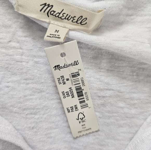 MADEWELL Tee NWT - Picture 8 of 8